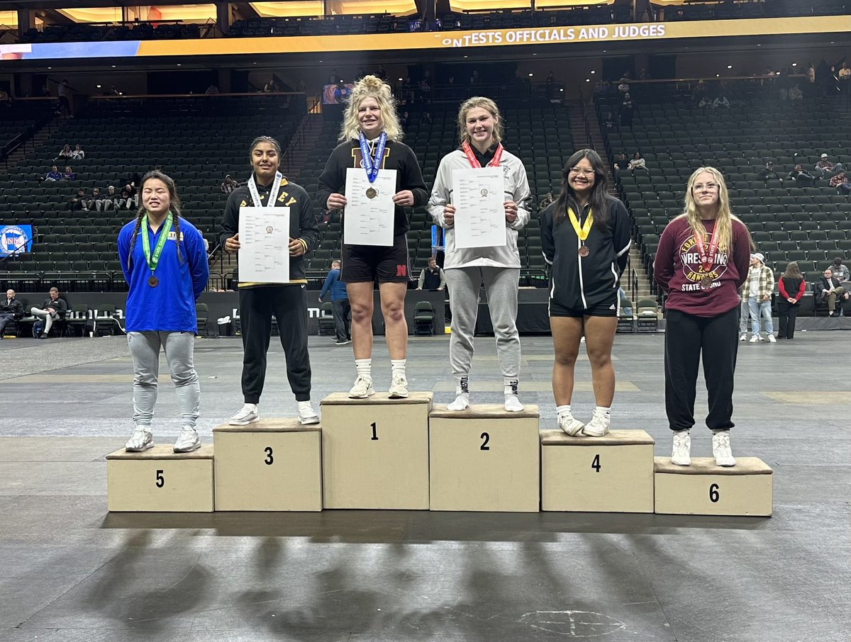 Espe Calvillo Places 3rd at the 2023 MSHSL Girls State Wrestling Tournament at 165Lbs. 🦅