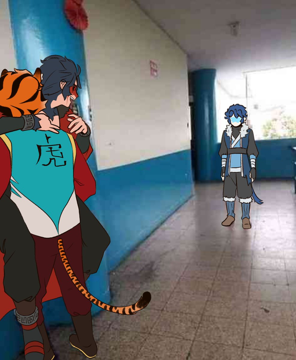 They got a little bit too quirky-
Iza won't be able to recover from this

Lycoristiger is the new drug

Iza &amp; Rouge belong to <a href="/HakuHanaz/">HakuShomei (Crawling in my Angst)</a>