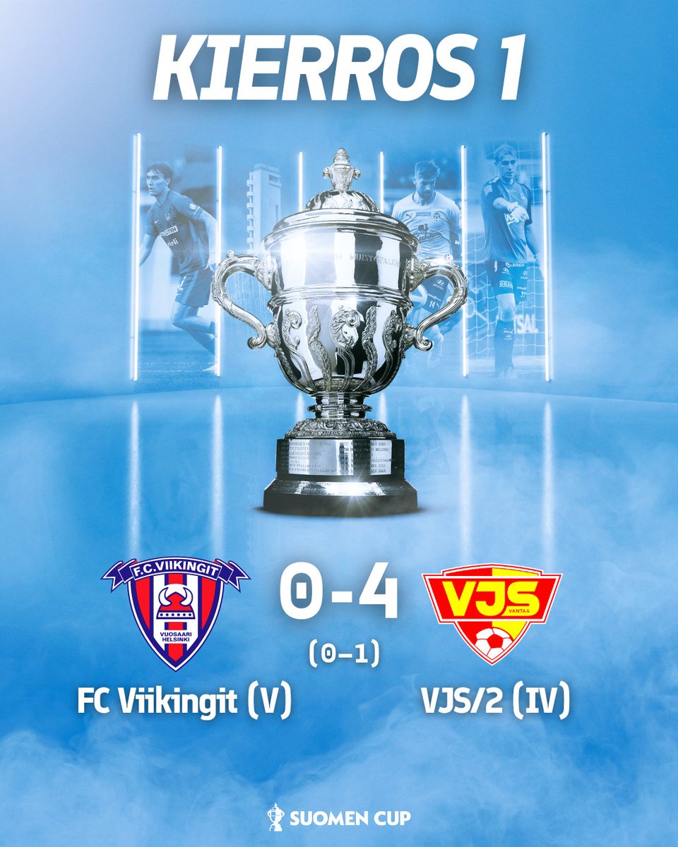 SuomenCup's tweet photo. Viikinkien cup-juna pysähtyy ensimmäiselle asemalle. VJS/2:n Emilianos Souris paukuttaa hattutempun. ⁣

https://t.co/eBpuWkUkom
⁣
#SuomenCup 🇫🇮🏆 https://t.co/7aziVfdIlB