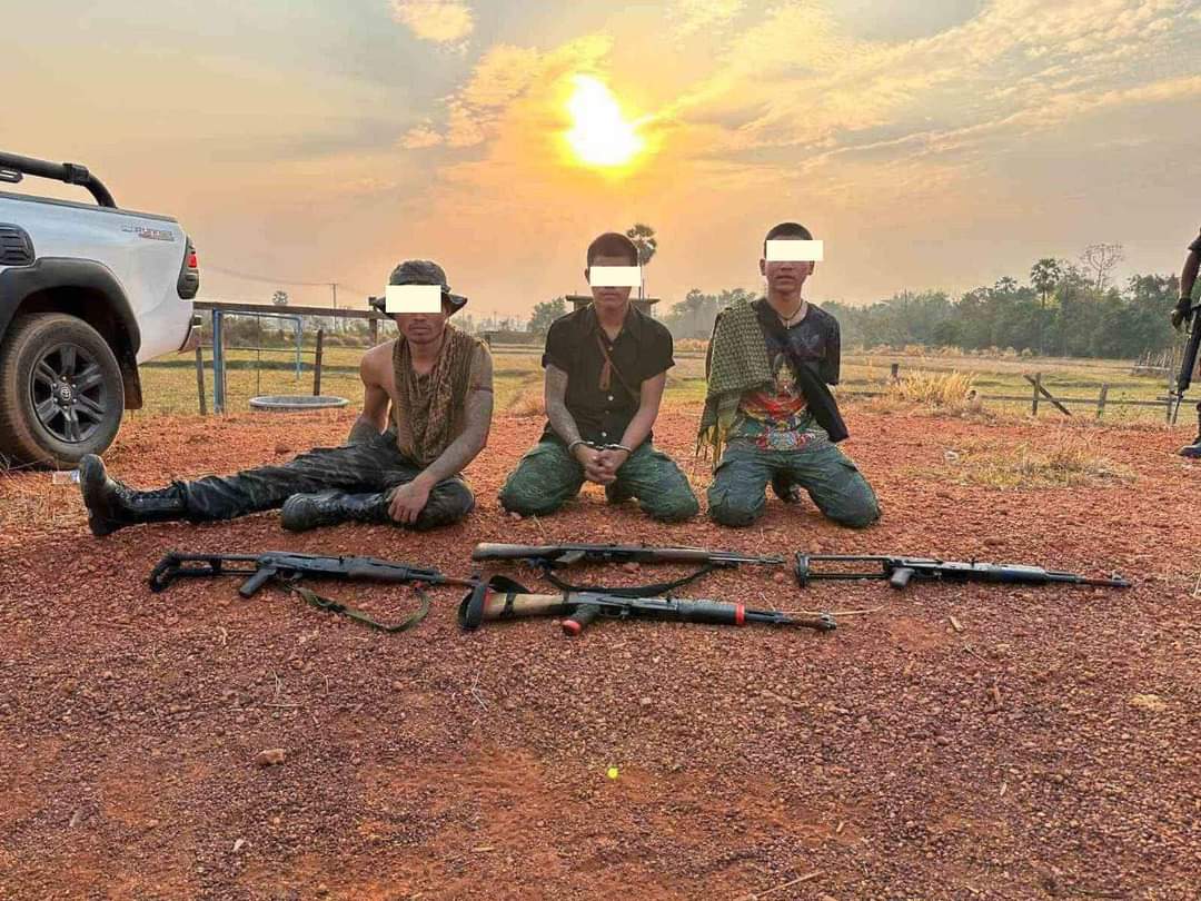 TheChindwin's tweet photo. Myanmar's junta regime has handed three comrades of Albino Tiger – Company 1 a death penalty on Friday at the military court in Myawaddy – a border town with Thailand in Karen state. https://t.co/0wG6b5kth7