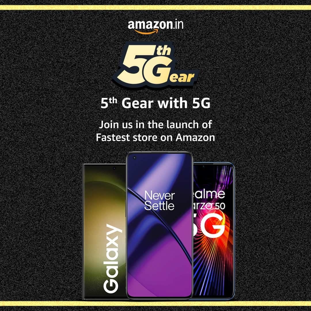 Update your phone with this 5g model

#Amazon5GStoreGrandOpening