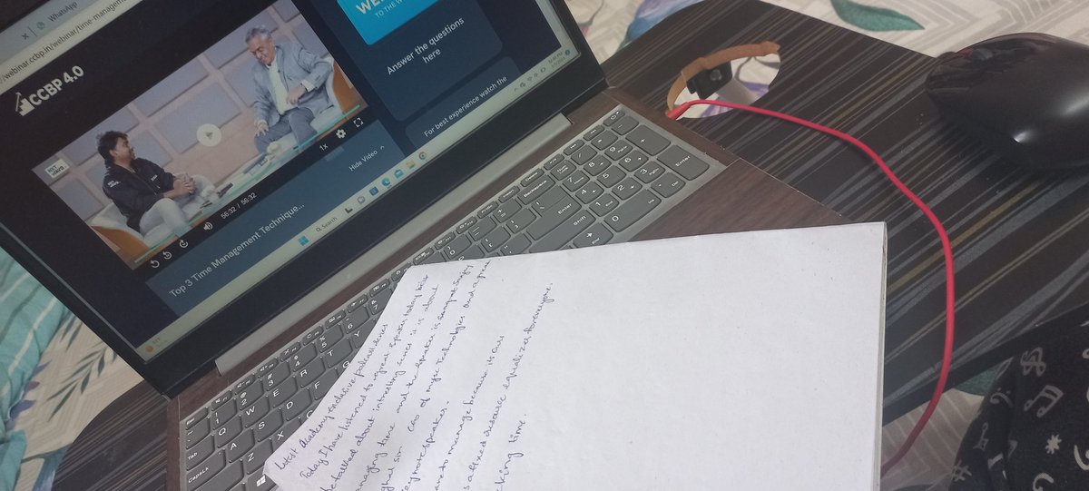 VuggeP's tweet photo. Today I have listened to latest academy podcast series
 its about TIME MANAGEMENT 
the speaker is @sanjaysehgal sir CEO at MYSC technologies he has speaked about top 3 time management techniques Iam going to follow them definitely Thanks to @avinashdara sir for hosting podcast https://t.co/JNTmJpe5ck