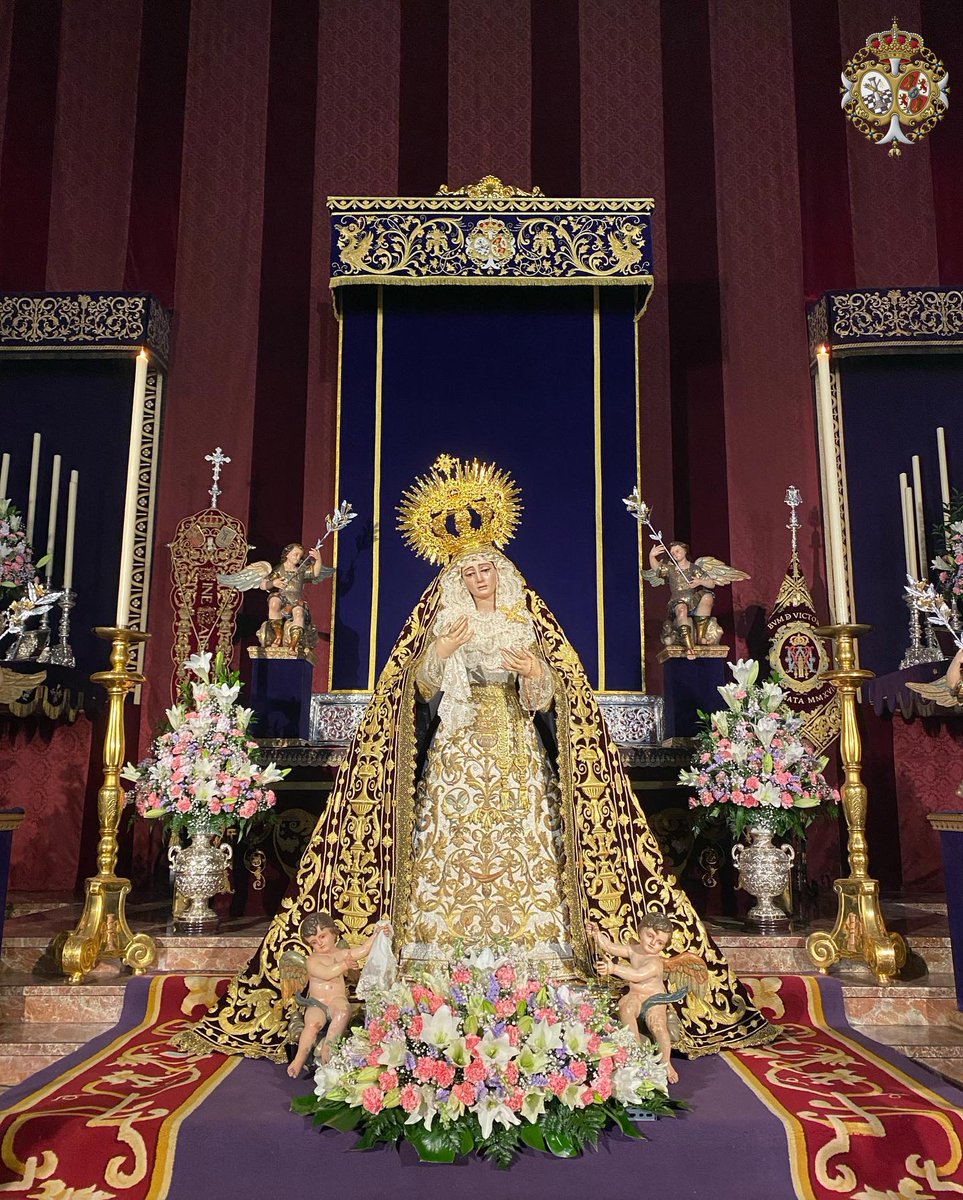 elllamadorcsr's tweet photo. Besamanos de la Virgen de la Victoria @columnayazotes https://t.co/U7nQkh7RXP