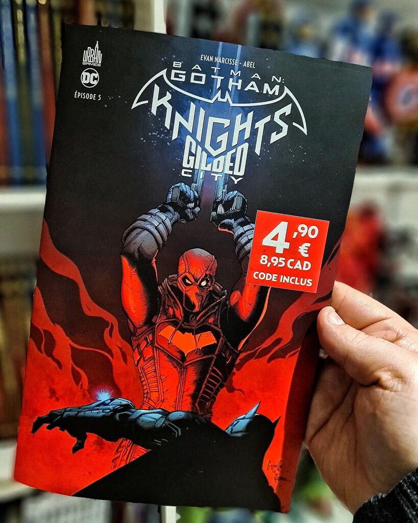 computer_slave's tweet photo. Arrivage #comics du jour :
- #Batman #GothamKnights : Gilded City #5 de chez @UrbanComics
@evnarc
@abeloverdrive
+ code pour du contenu dans le jeu #Gothamknights
La suite de l'histoire du préquel au jeu !
#comicbooks #comicscollector #comicstagram #comicsfan #comicst… https://t.co/H8mgCqf3dc