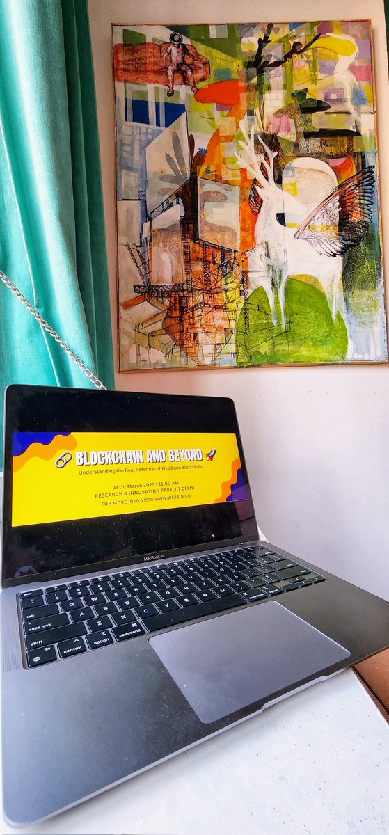 web3incommunity's tweet photo. GM Delhi Fam!!!
We're coming back again with another set of stellar speakers from Web3.0 space π₯³
Don't miss out on this opportunity to network, learn and discover the endless possibilities of blockchain
#web3INCommunity #blockchainNbeyond https://t.co/kdxdHDLioA