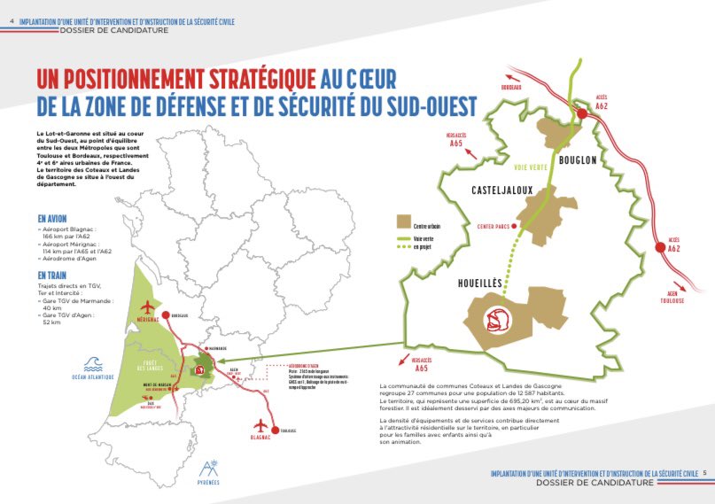 HeleneLaporteRN's tweet image. 🚨 Pourquoi le Lot-et-Garonne est-il le candidat idéal pour l’implantation d’une nouvelle #UIISC ?
➡️ Situé au cœur du Sud-Ouest 
➡️ Voies de communication de qualité
➡️ Présence d’une école d’incendie et de secours
➡️ Futur site immédiatement disponible et constructible.