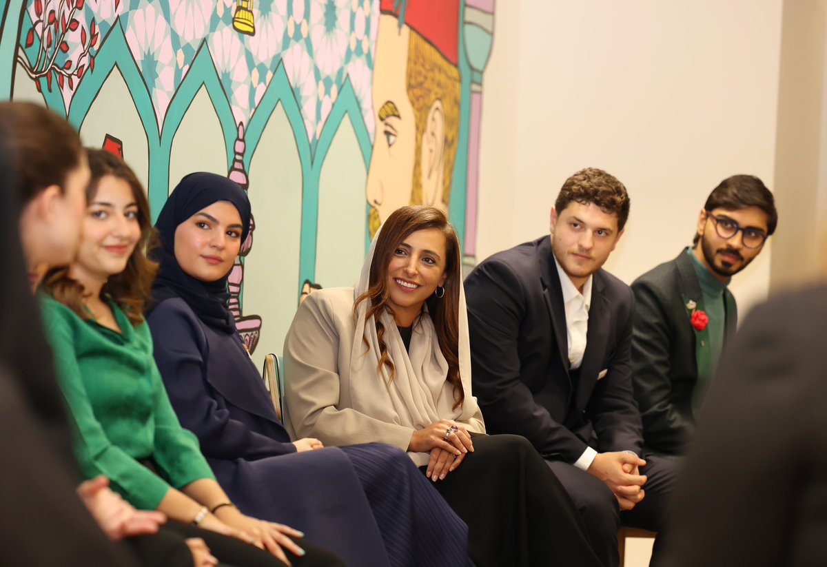 Bodour Al Qasimi tweet media