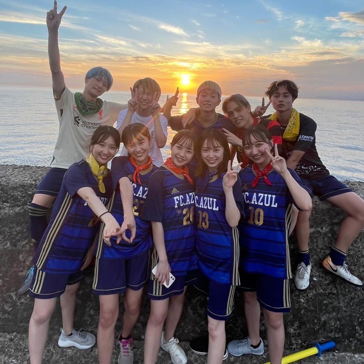 azul_komazawa's tweet photo. イベント紹介②

《夏合宿》

夏の一大イベントといえば
‼️夏合宿‼️

運動会🏆BBQ🍖海🏖フットサル⚽️💙と盛りだくさんです！

運動会ではチームを組んで熱い戦いを繰り広げます❤️‍🔥

皆さんも是非FC.AZULで一緒に夏合宿を楽しみましょう✨

#春から駒澤 #春から駒澤大学 #春から大学生 #サークル合宿 https://t.co/c0cIlMebb1