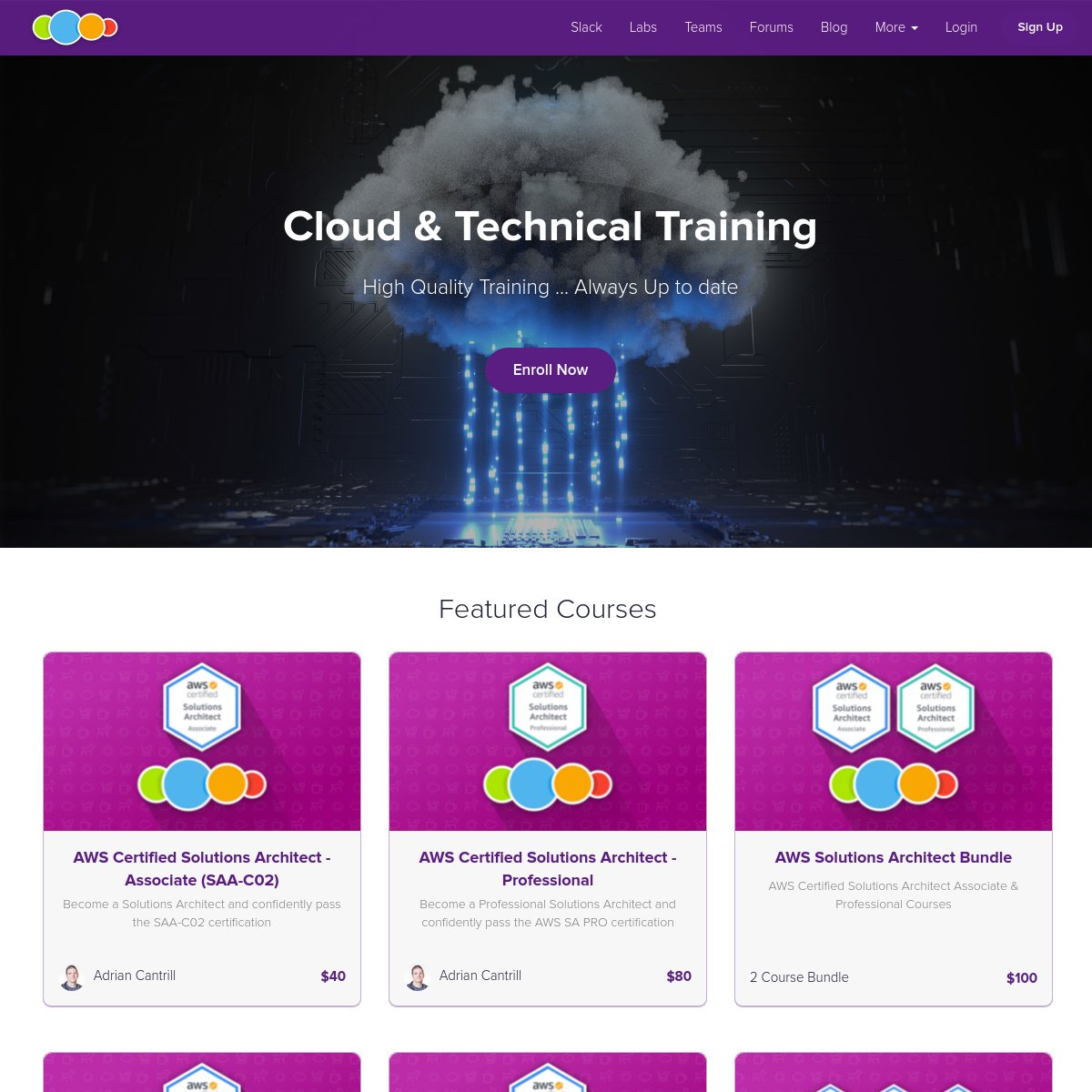 ⚡⚡⚡ Trending venue ⚡⚡⚡ learn.cantrill.io Online training content for Amazon Web Services - we accept BTC and LN at btcpay.cantrill.io LightningNetworkStores.com/e/cantrill.io #LN #btc #lightning #bitcoin #bitcoinLNS #LightningNetwork