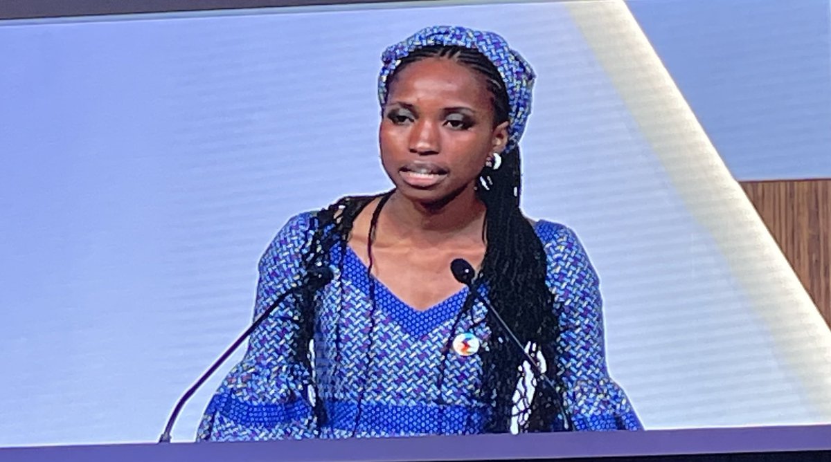 AMukwashi's tweet photo. So proud of ⁦@Rexmetsana2⁩ A powerful message at the #LDC5 conference. ‘I am here to share the aspirations of young people. Of the world we want to live in…. I look forward to a time when the phrase least developed countries will be only found in history books!’ https://t.co/8PmoQylyXd