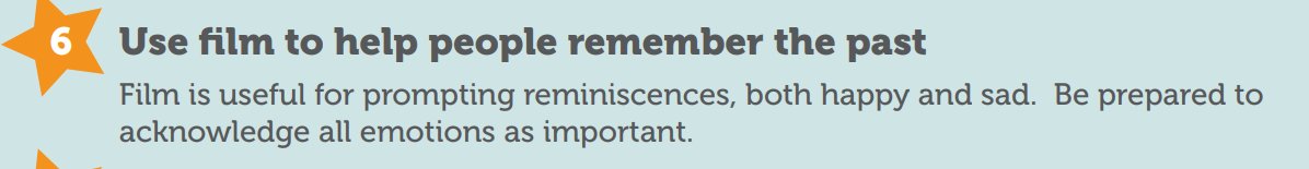 CareInspect's tweet photo. Our #FilmInCare resource contains 10 Core Principles which is intended to give you a basic ‘how to’ guide for film screenings within your care home. Here is number six. Check back every week for another principle. Visit https://t.co/gl7YLTEgrT for more information.  @dundeeuni https://t.co/HetgUJFIiY
