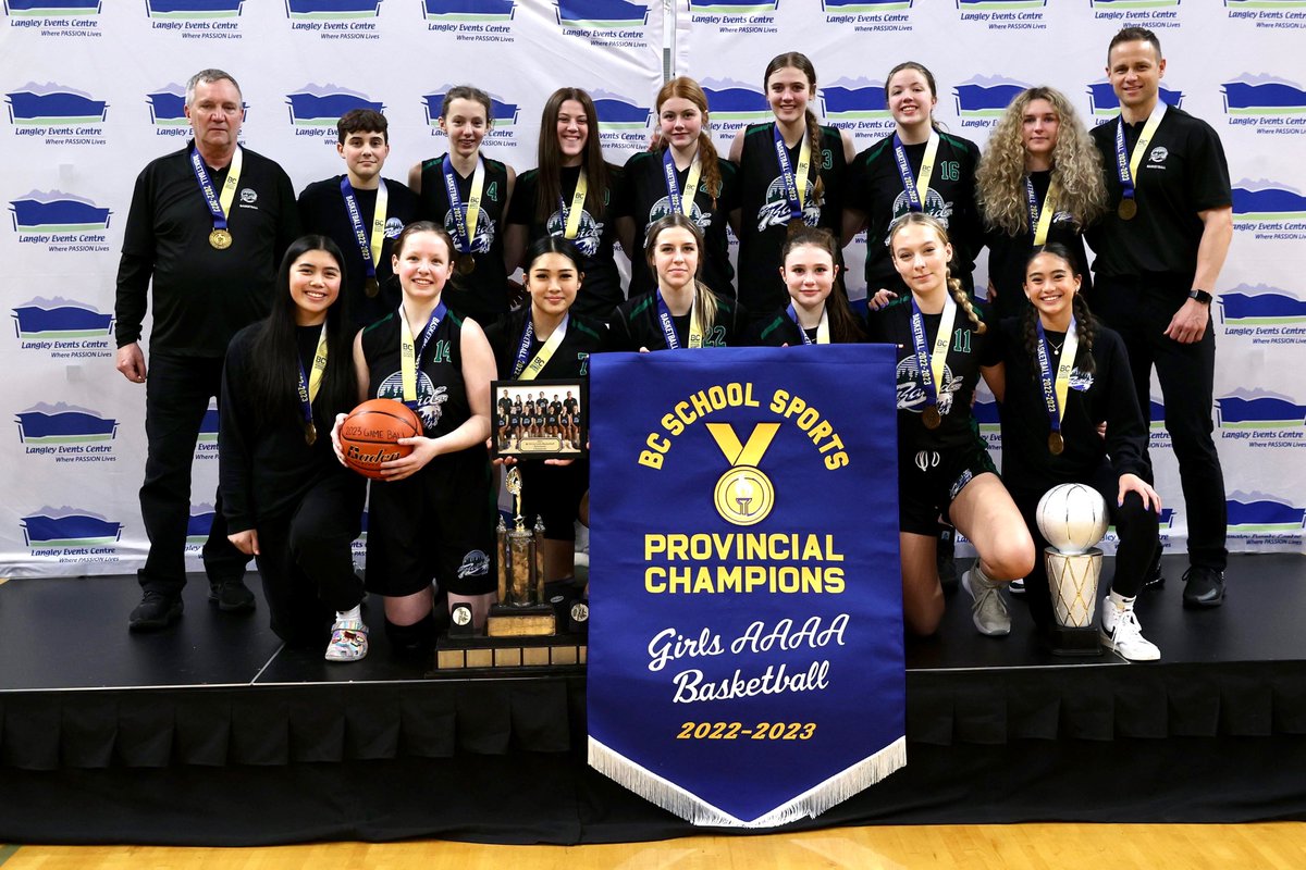 The Riverside Rapids make history, winning the school's first <a href="/BCSchoolSports/">BC School Sports</a> basketball banner tinyurl.com/54ama6vw