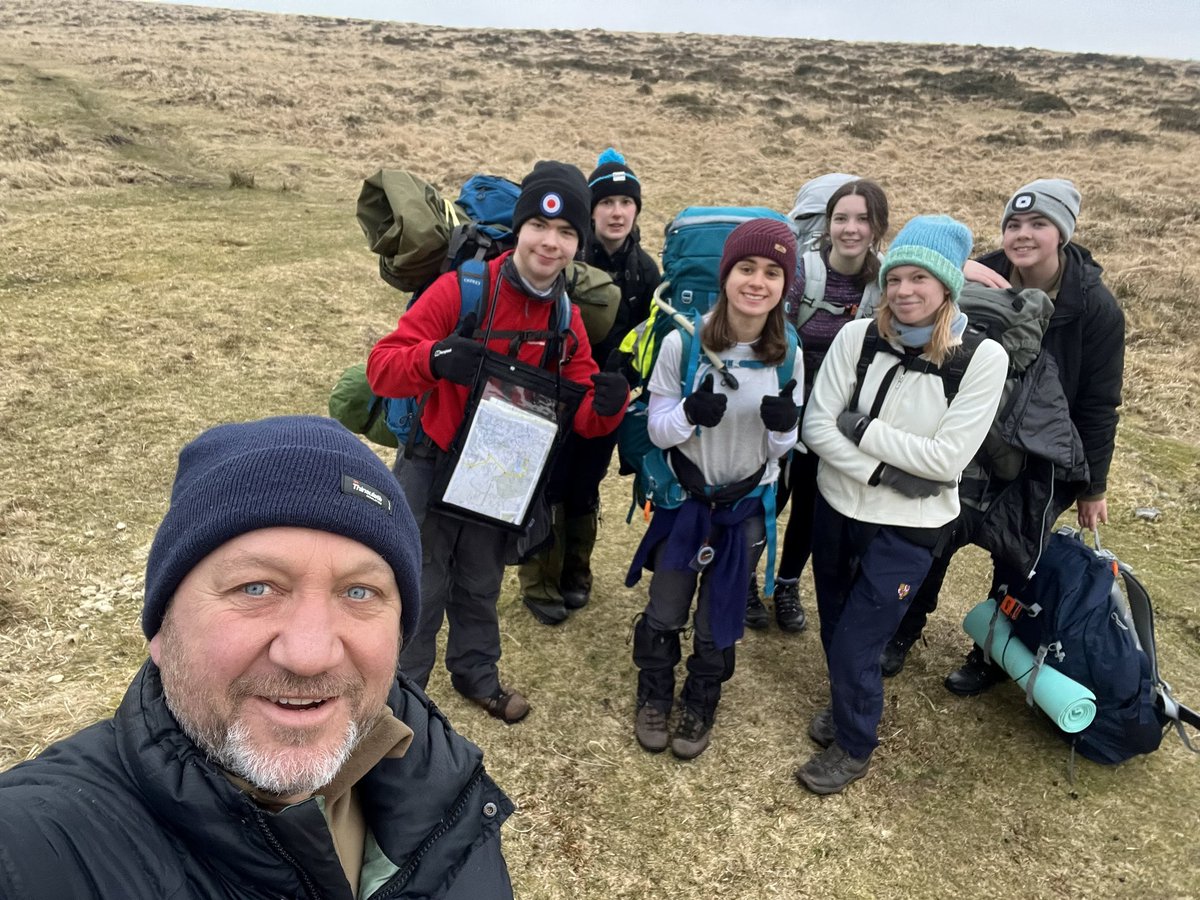 SchOutdoor's tweet photo. First 45 mile team through CP2 and all smiles #batworthy https://t.co/AiS22FKVkt