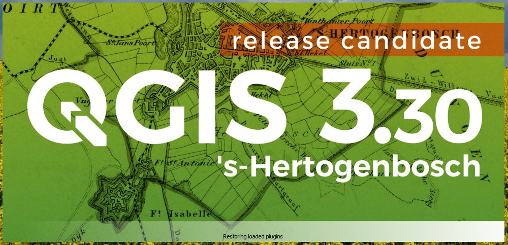 Welcome to #QGIS 3.30 's-Hertogenbosch!!! Thanks to all the developers. Looking forward to being in 's-Hertogenbosch next month!