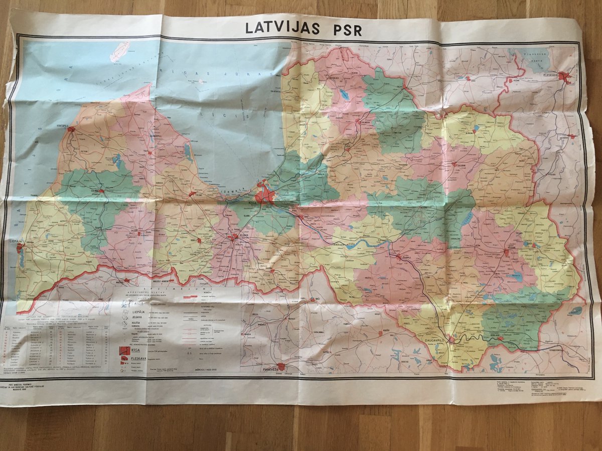 The USSR produced the most detailed maps in the world.. but not for those citizens living inside. They purposely reduced the resolution and changed features. 
So yes, keep them in the dark. My uncle gave me this one in 1989, upon my first visit to the Baltics (December 1989).