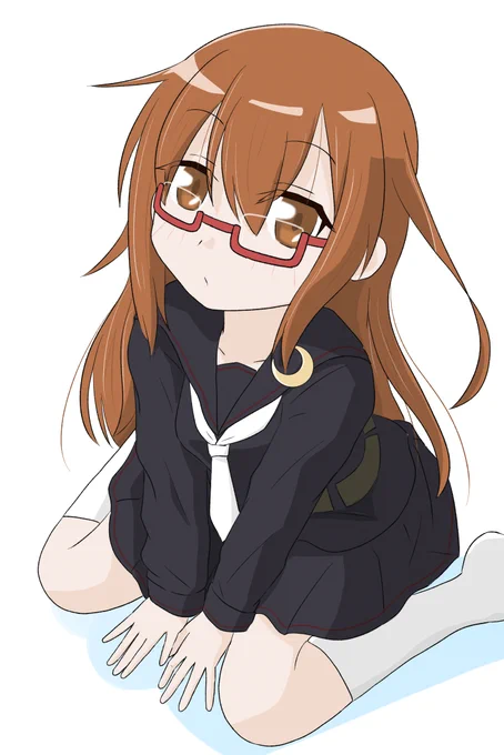 睦月型駆逐艦望月でーす前回の長月に引き続き「がんばったけど茶髪のりょくちゃん」<お、おい!りょくの髪色がまたおかしいぞ!(廿△廿)<いい加減にするじゃん#艦これ #望月 