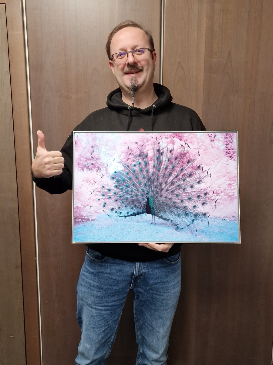 Marcus Kemper (@steuerkemper) on Twitter photo GM <a href="/andrewagnereth/">André Wagner</a> Wow what an amazing piece of art you sent me, André. Looks much brighter than the "original" nft.
Followed my friend Mike Hager <a href="/nullinger/">warrenhimself 🎟💚</a> - he told me that NFTs are digital. As always he talked too much french. Holding this NFT in my own hands ...wtf. 😍 GM <a href="/andrewagnereth/">André Wagner</a> Wow what an amazing piece of art you sent me, André. Looks much brighter than the "original" nft.
Followed my friend Mike Hager <a href="/nullinger/">warrenhimself 🎟💚</a> - he told me that NFTs are digital. As always he talked too much french. Holding this NFT in my own hands ...wtf. 😍