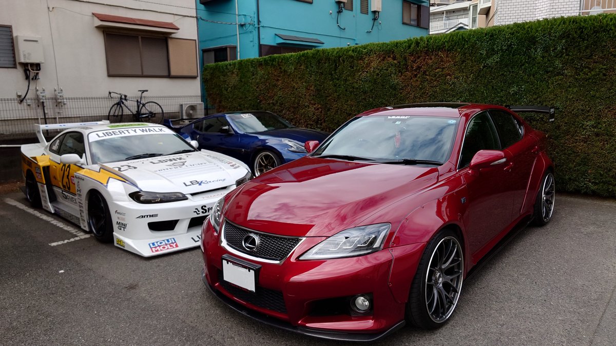 exjoints's tweet photo. #オーバーフェンダー だらけ!!
#PANDM #ISF vs #LB #S15 vs #veilside #z34
オーバーフェンダーのご用命はエクスジョインツまで!!
#exjoints #widefender https://t.co/ZjyJaQ8Tc6