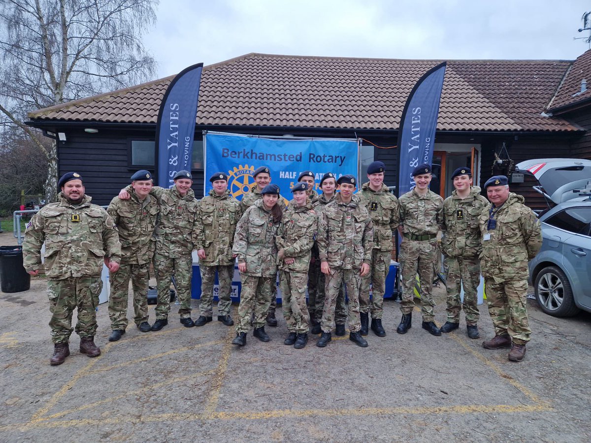 Well done to all those who completed the Berkhamsted half marathon and thank you to the Cadets who played a supporting role for the runners. #servingothers #teamberko