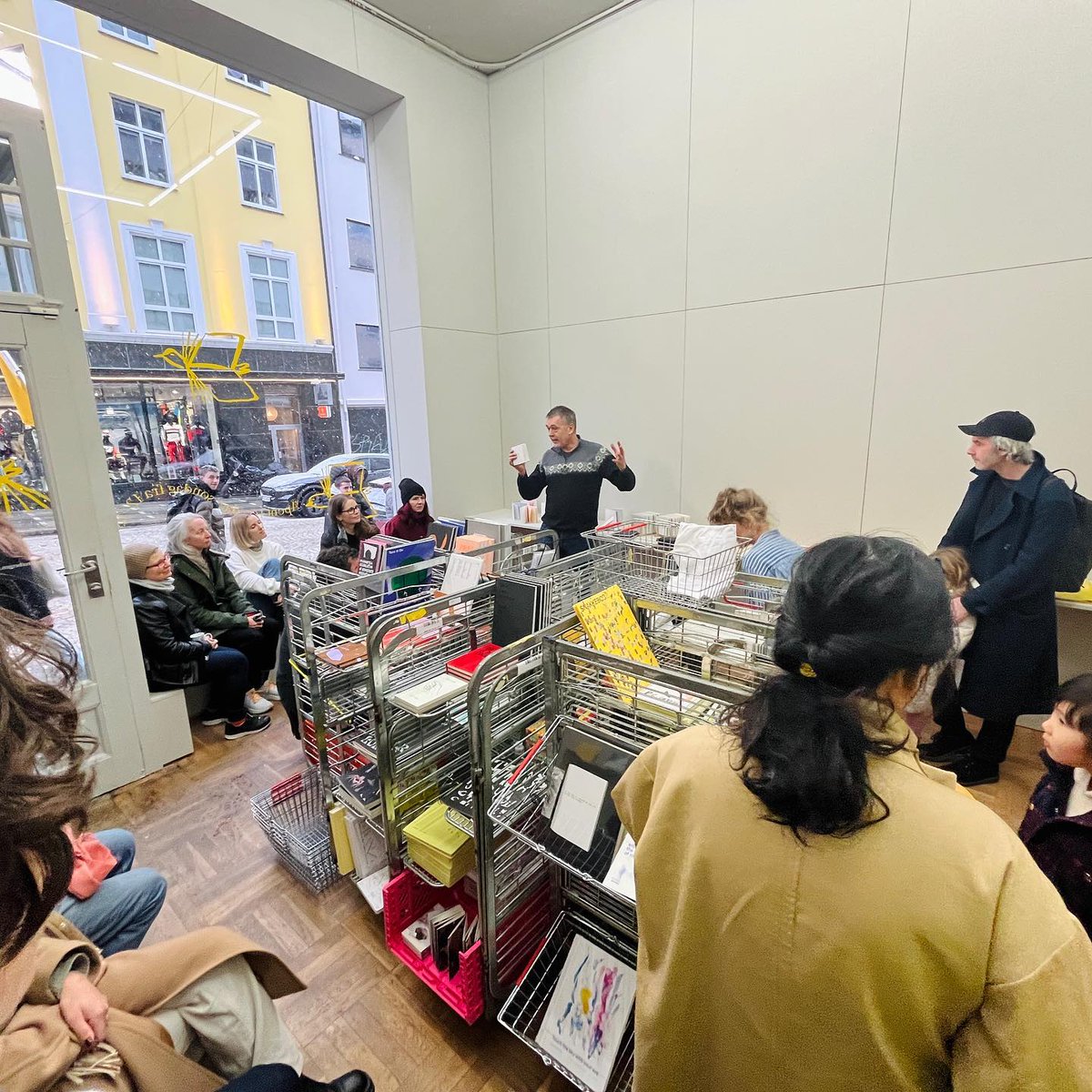 Thank you everyone for coming to the launching of Kristen Keegan's Oilskin Editions and The Untold Stories by Kurt Johannessen!