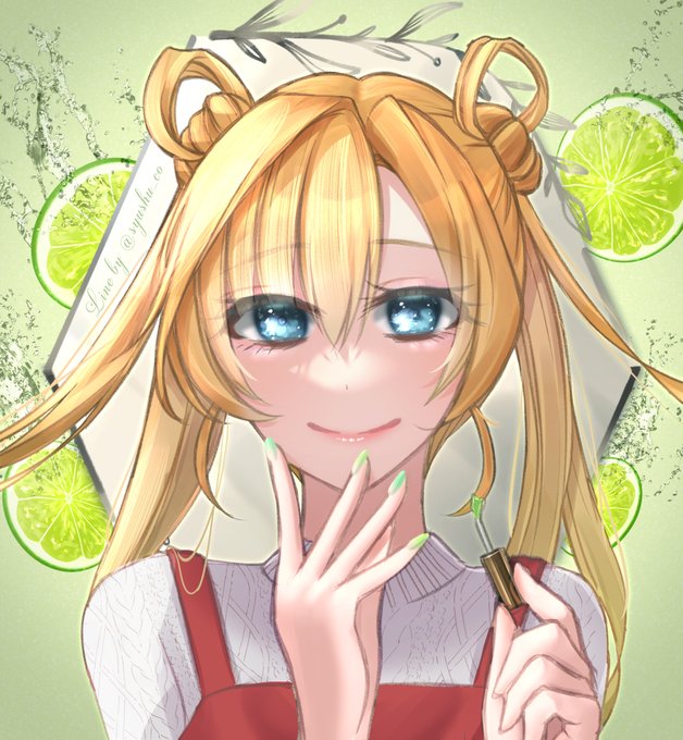 阿武隈ちゃんです!周さん()と線画交換して塗らせてもらいました!スンゴイ楽しかった… 