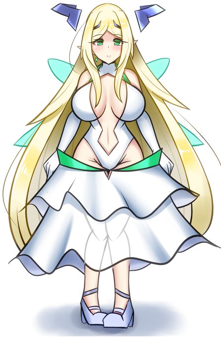 ティファリスさんを描きました。肉体がないのでましろの変身アイテムに住み着き、ましろが変身する際は彼女の体に憑依して新たな力を与える精霊の女王様!!! 