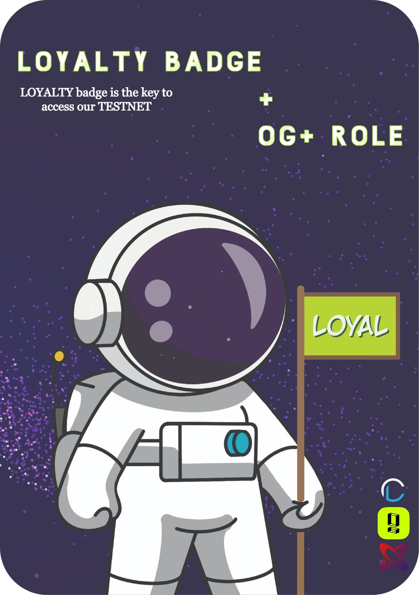 Starshipfi's tweet image. Join our event with @Quest3_xyz to get LOYALTY badge✅
Join :: app.quest3.xyz/quest/74661128… 

🔥LOYALTY badge is the key to access our TESTNET!!

Mint Premium here:: autominter.com/mint/63ed7408b… 

#starshipfinance #Quest3 #cryptolottery_s #NFTGiveaways #PolygonNFTs #NFTCommunity #DeFi #BSC