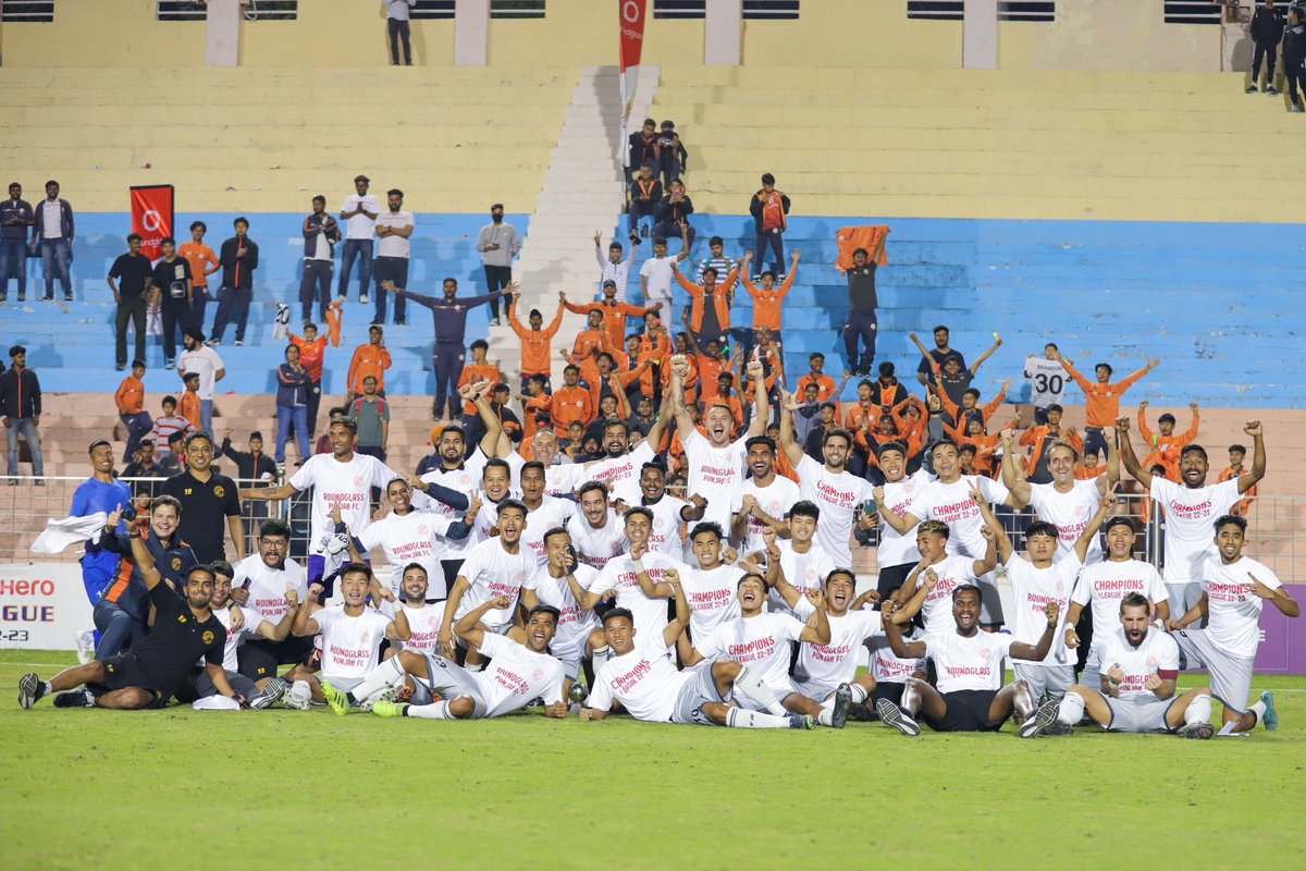 CHAMPIONS <a href="/ILeagueOfficial/">Hero I-League</a>  2022-23. All Glory to God.
So proud to be part of this team. We did it !! 🟠🙏🏻