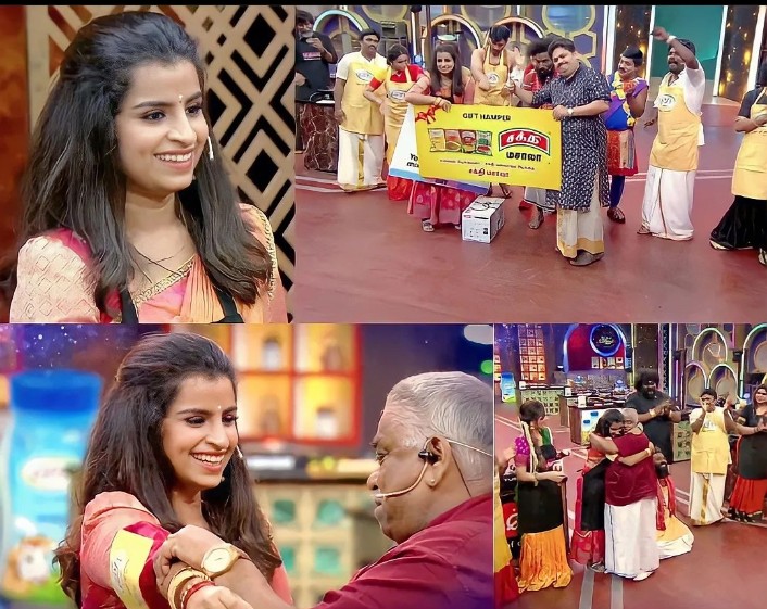 itsmesarju's tweet photo. Sivaangi have went from "Itha eppudi On pannurathu 2 Immunity winner" ❤️‍🔥
Not wanted Comali 2 Chef of the week❤️‍🔥
@sivaangi_k u r fiyaarrruu gall 🔥

You always try ur best to make those insecurities, inferiorities into ur superiority and make wonders out of it❤️‍🔥
#Sivaangi https://t.co/hTmLXAZo3P