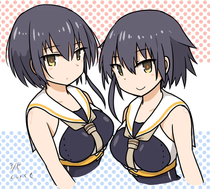 潜水艦姉妹のエッチなほうとスケベなほう 