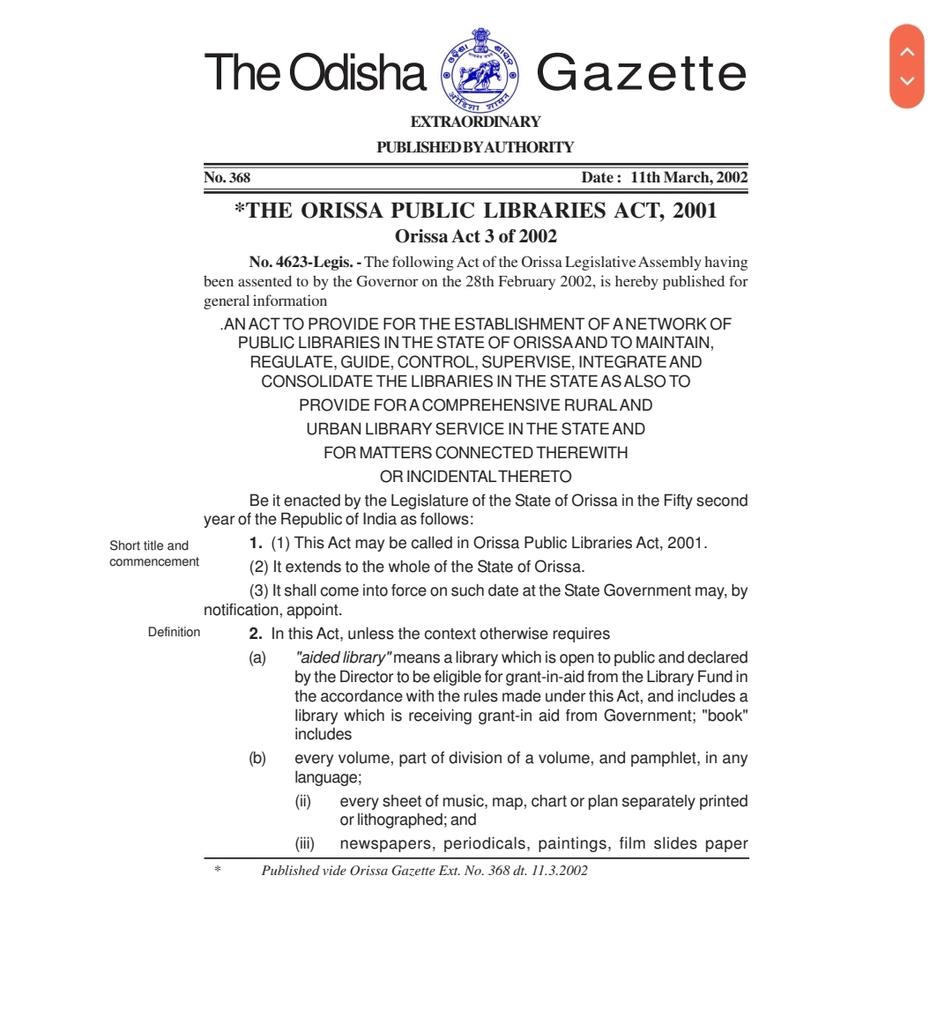 bishi_tusar's tweet image. #OdishaPublicLibraryVision2024
We demand #PublicLibrary Service in Nuapada as per
#Odisha_Public_Library_Act_2001 
Hon&apos;ble @mlanuapada @MLA_KHARIAR @DM_Nuapada @basantpandabjp @Culturedeptt @BodenSamiti @NacKhariar @PSinapali @nuapadanac @KhariarroadNAC
@Lib_Movement_OD