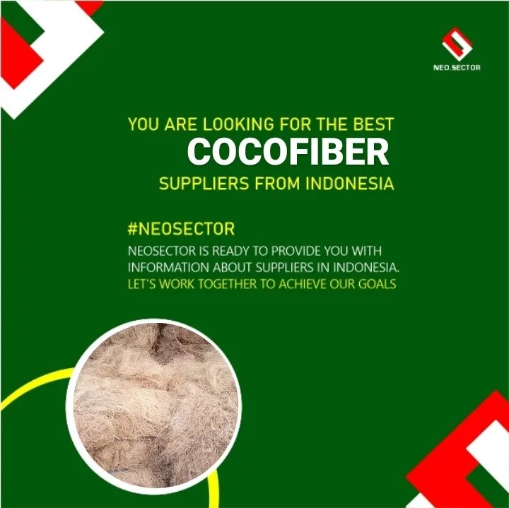 From automotive to construction, Indonesia's cocofiber suppliers have the expertise and resources to meet all your industrial needs. 🚘🏗️

#neosector #indonesiansupplier #cocofiber #industrialmaterials #B2B