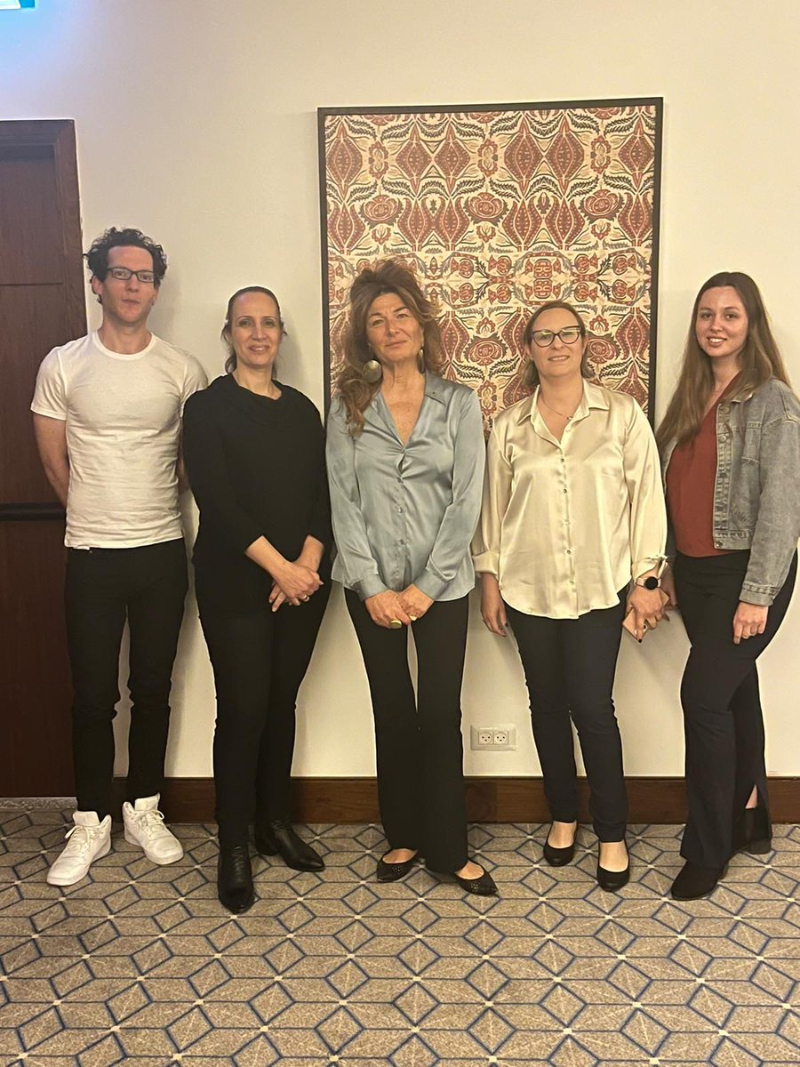 TAUAlumniOrg's tweet photo. ארגון בוגרות ובוגרי אוניברסיטת תל אביב בראשותה של סיגלית בן חיון אירח את שותפיו הפנים ארגוניים במלון "סטאי" בתל אביב ביום ד' 1/3/23.
המפגש התאפשר הודות לשיתוף הפעולה הפורה שהארגון מקיים עם משנה למנכ"ל קבוצת מלונות "סטאי" הרברט סמואל HerbertSamuelIL ואורכידאה -  ענת סטריק דהאן. https://t.co/owx6is3oTb