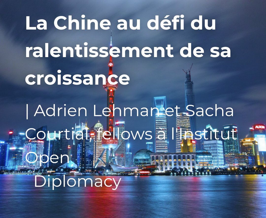 💡Les prévisions de croissance chinoise ont été réévaluées par le FMI à 5,2 % pour 2023, après trois années plus décevantes. Ces perspectives ne doivent pas cacher les dynamiques à l'œuvre. On vous raconte tout ça avec @Sacha_Courtial pour @opendiplo ! ➡️open-diplomacy.eu/blog/lehman-co…