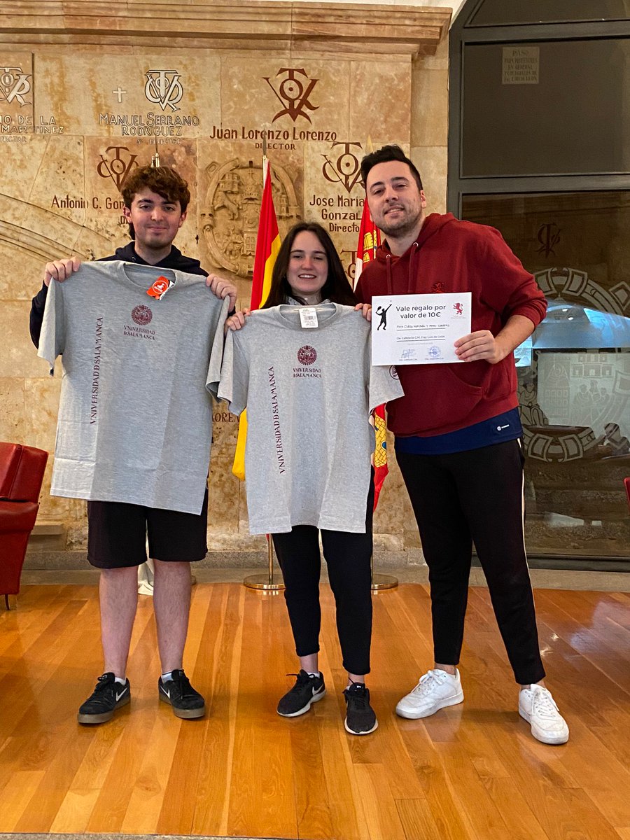 cmfrayluisusal's tweet photo. ¡Diego y Pablo se proclaman vencedores de nuestro I Torneo de Pádel tras ganar a Clara y Pedro en una apretadísima final que se decidió en el último punto del tie-break! https://t.co/KVCllZen0q