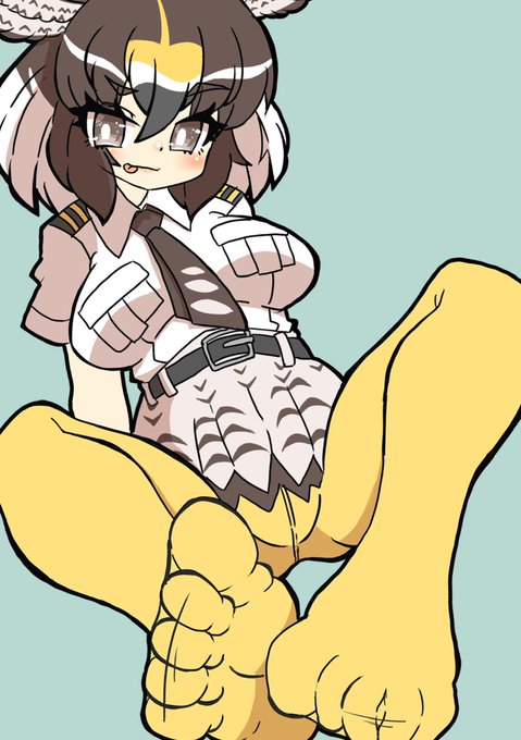 初描きハヤブサちゃん
「なんだこの弱々しい枝(意味深)は。私の脚でおまえをしごいててやろう♪」
自慢の脚で鍛えられるの楽しみ
(けものフレンズ) 