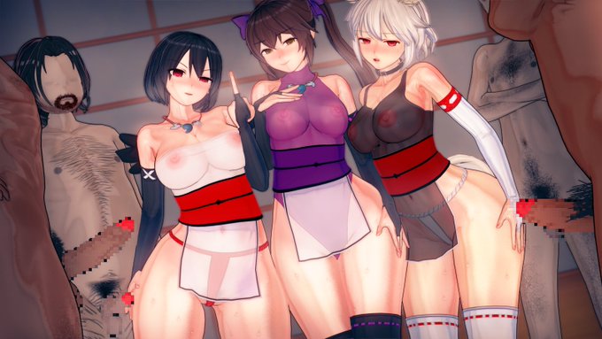 ちんちんでかでか天狗(そういう天狗がいる)の宴会に呼び出されたドスケベ天狗…… 