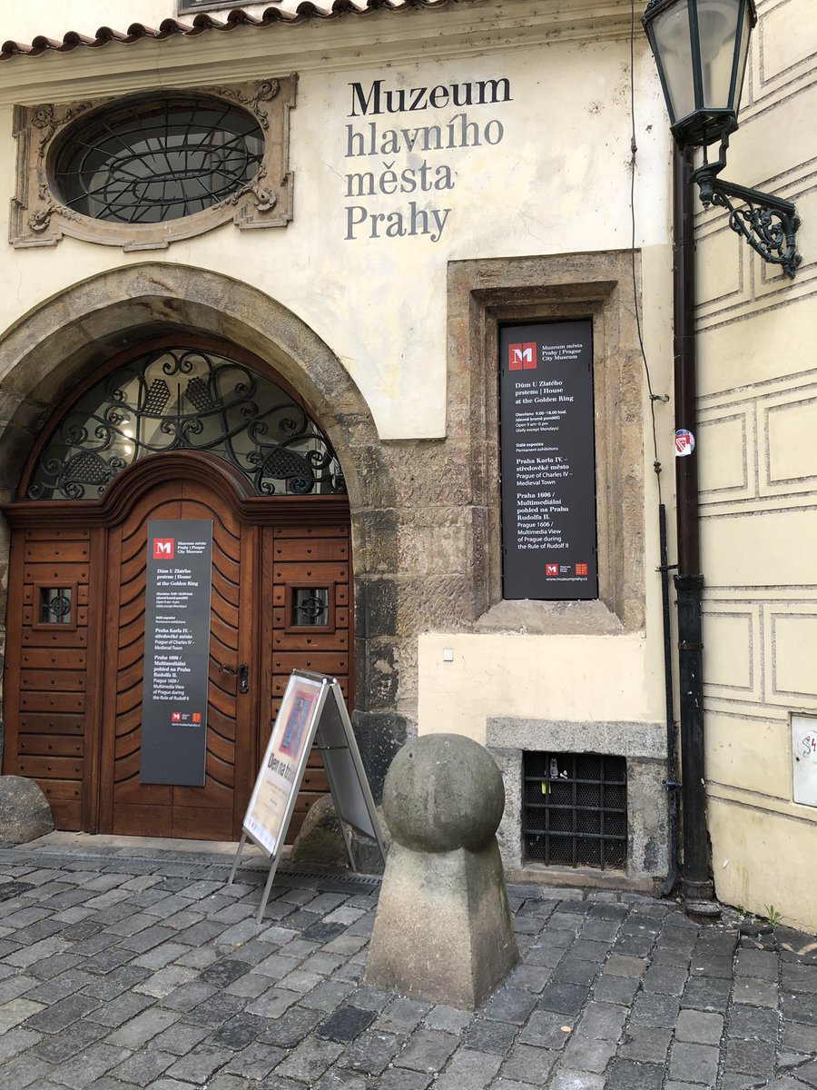 rickygervais's tweet photo. He’s here! Post a selfie if you find him. #Prague #FamousMole https://t.co/QnzbvTjjQE