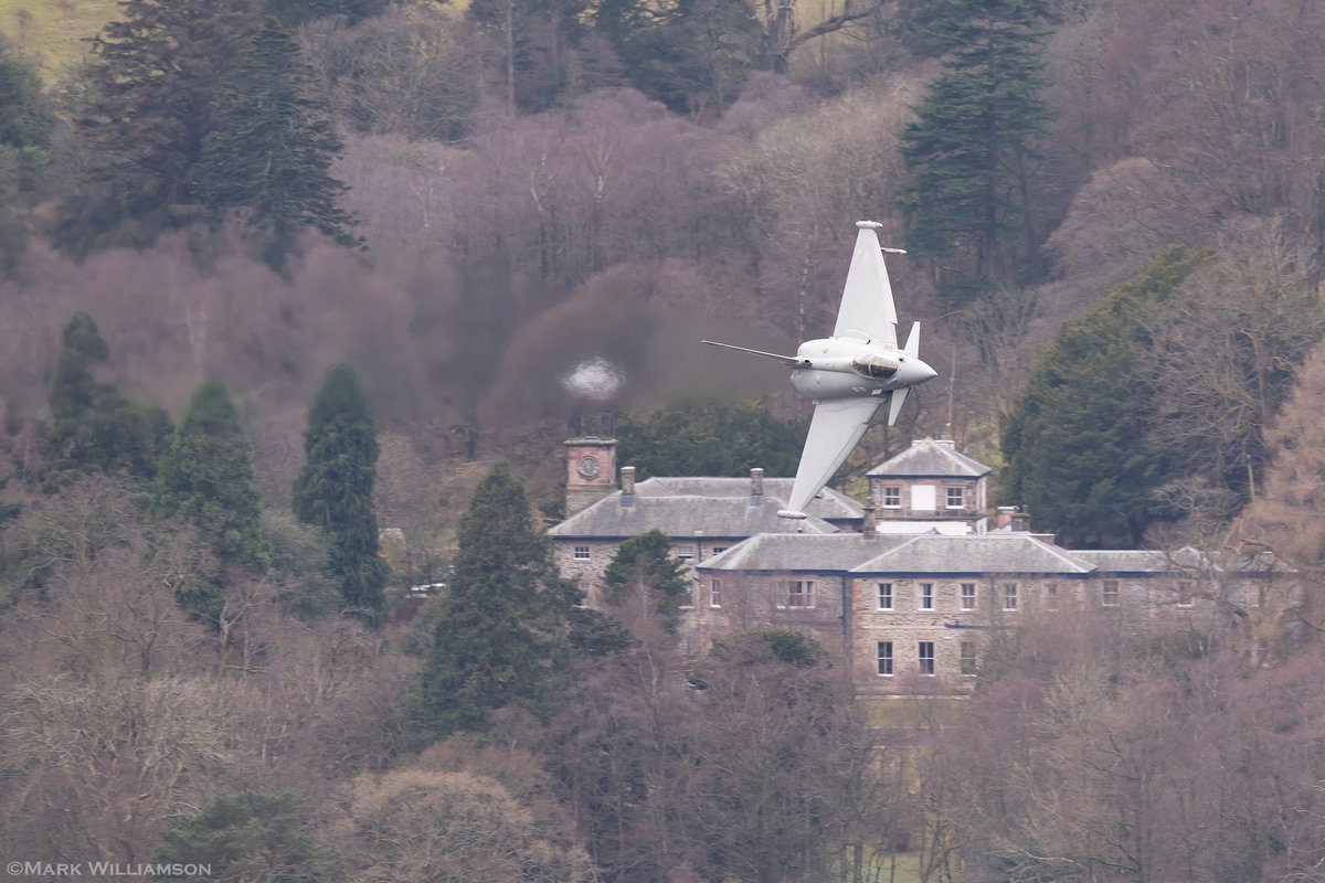 'APOLLO 11' low over <a href="/Patterdale_Hall/">Patterdale Hall</a> on Friday #lfa17