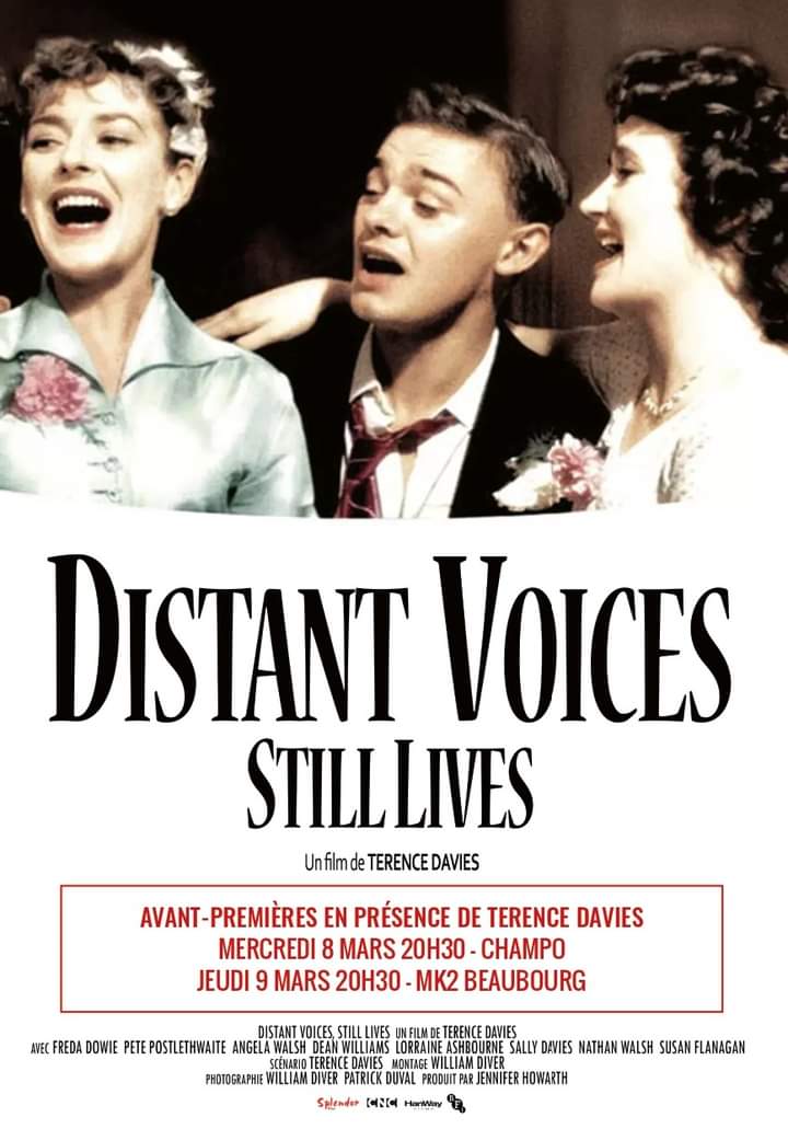 SplendorFilms's tweet photo. Distant Voices #versionrestauree #4K
Rencontre avec Terence Davies
Mercredi 8 et jeudi 9 mars
@lafemisparis
@champo
@mk2
#rencontre #cinema #englishmovies https://t.co/ATZ4bUtpb1