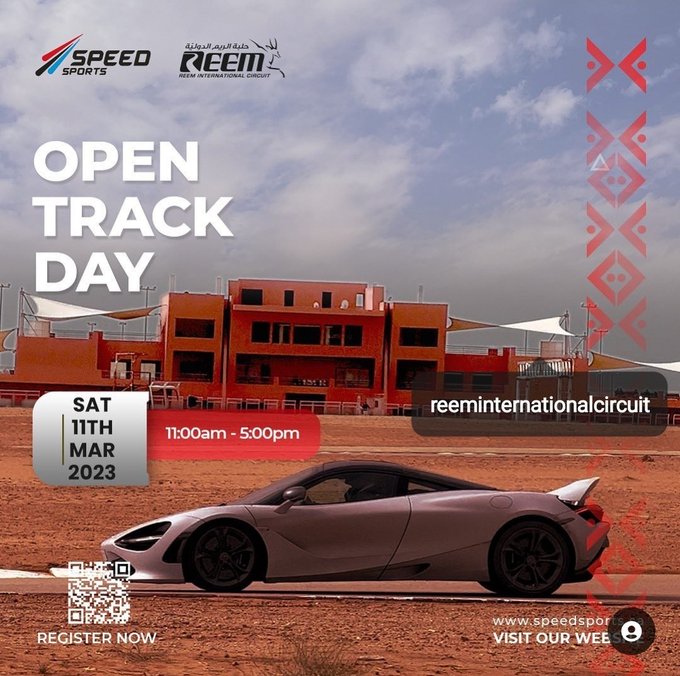 SheikhTaher007's tweet photo. #speedsports
#Open_Track_day
#reeminernationalcircuit
#speedsports #punchsports #seasports #kicksports #Flyingsports #Thinkingsports #Smartpurposesports #Skysport #Hoovessports #speedsportsksa #mgtcsa #Hushood #garoub
#MajedGaroub #MGTCSA #LawFirmMG https://t.co/Km9RKdWbqK