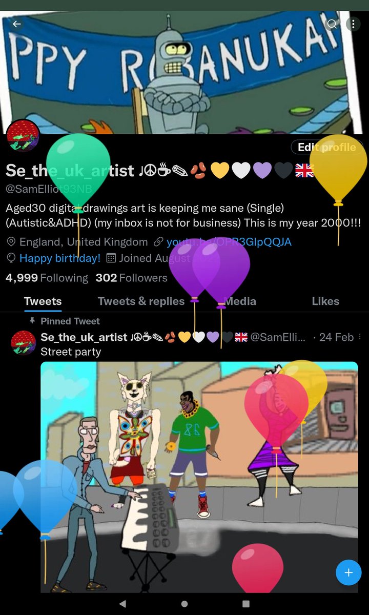 SamElliot93NB's tweet photo. 30 years of eating chocolate and watching cartoons https://t.co/UARGvxGJsM