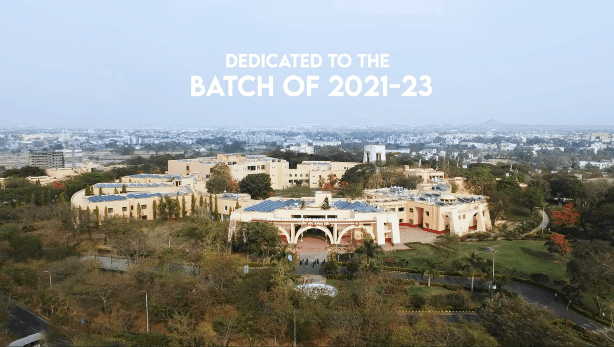 IIM_I's tweet image. As the curtains draw to a close on their journey at #IIMI, our beloved #graduates bid adieu to the halls of their alma mater. 
Created by #MediaCom and the batch, this video in this thread, is a testament to your time at Planet-i!
(1/3)
#IIMIat26  #PGP #IPM #PGPHRM #Graduation
