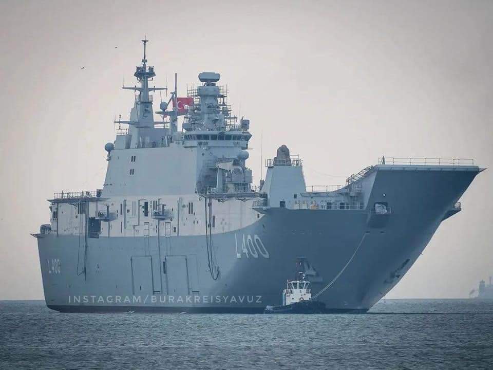 Türk Donanması'nın Amiral Gemisi
#TCG_ANADOLU Deprem'den Dolayı Sessiz ve de Sedasız #DenizKuvvetleri’mize
Teslim Edildi 🇹🇷

Hayırlı Kademli Olsun.