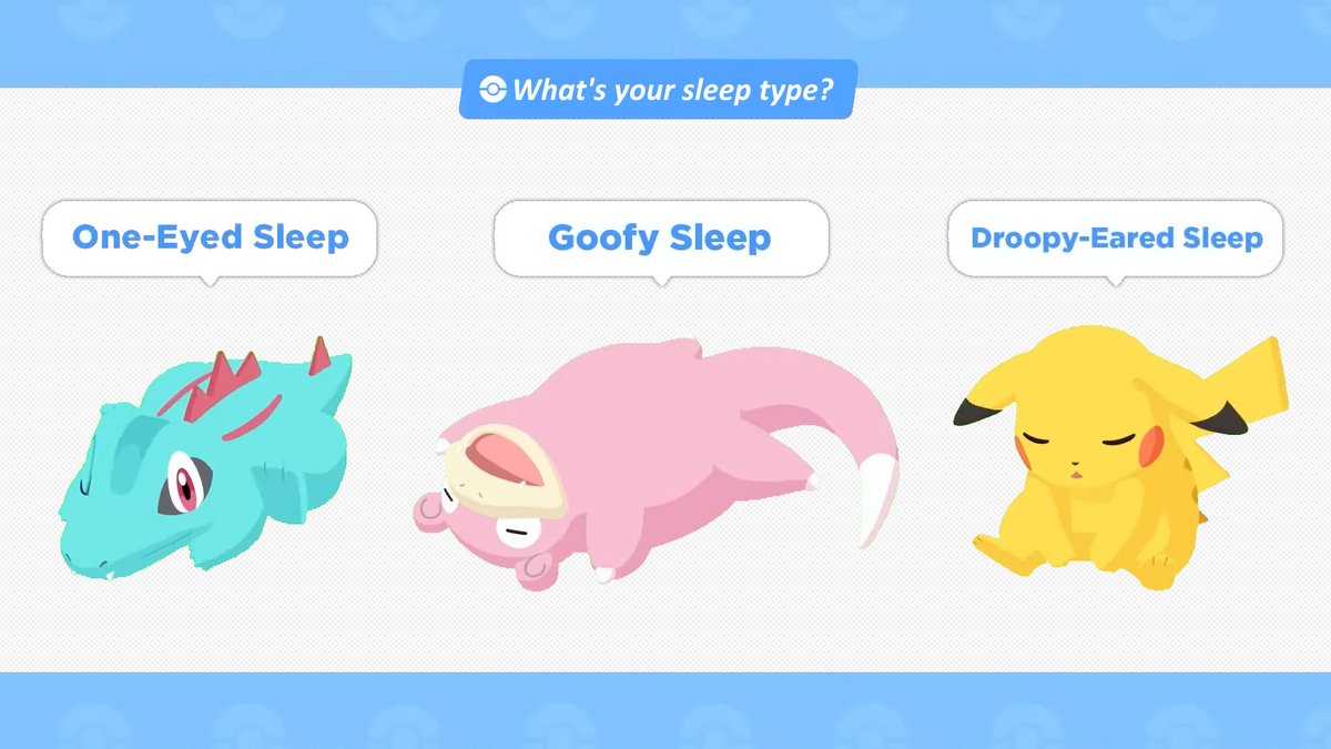 🛌💤 Good morning Nintendo UK Players. How'd you sleep?

#Sleep #SleepResearch #PokemonSleep