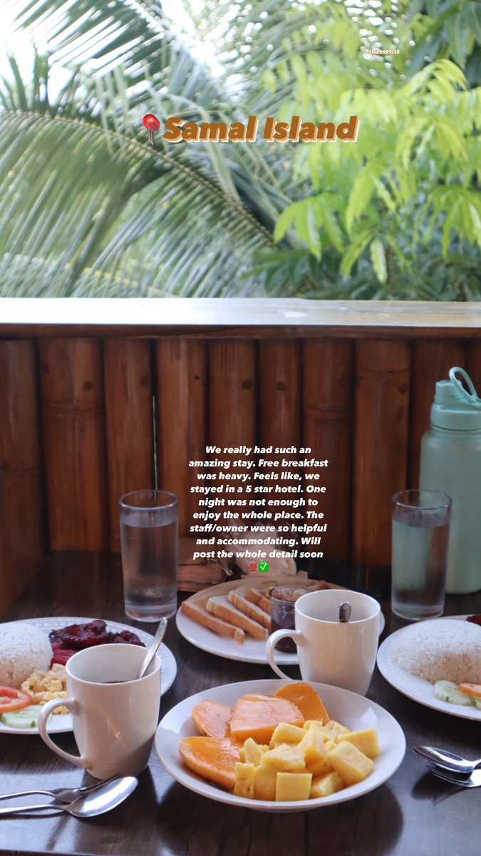 arnventuress's tweet image. This is not Siargao, this is Samal 💯🇵🇭 #philippines #samalisland #samal #travel 📸 @itsPorsya