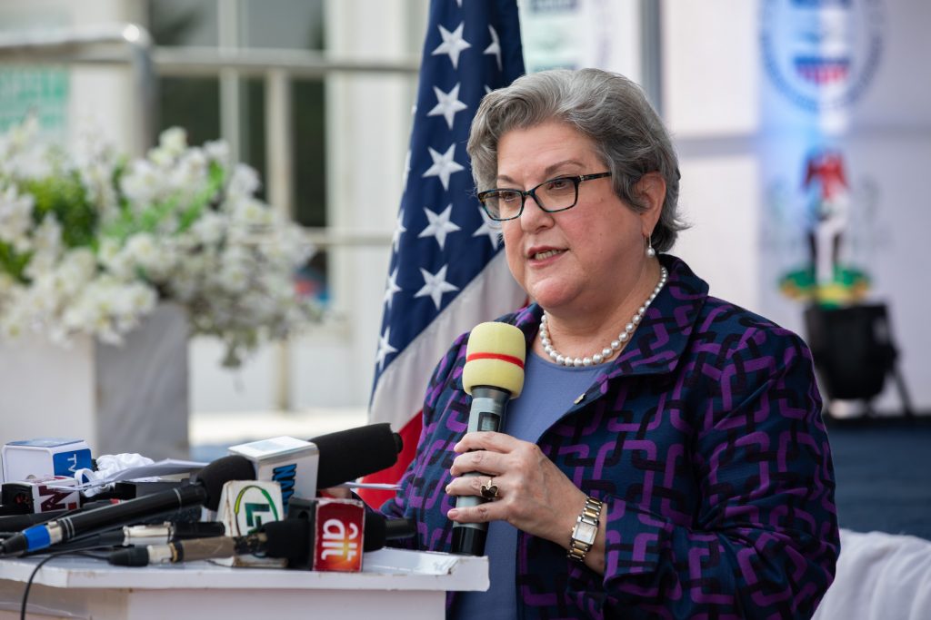 Naija_PR's tweet image. The Presidential polls of February 25 have failed to meet the expectations of Nigerians — Mary Beth, United States Ambassador to Nigeria