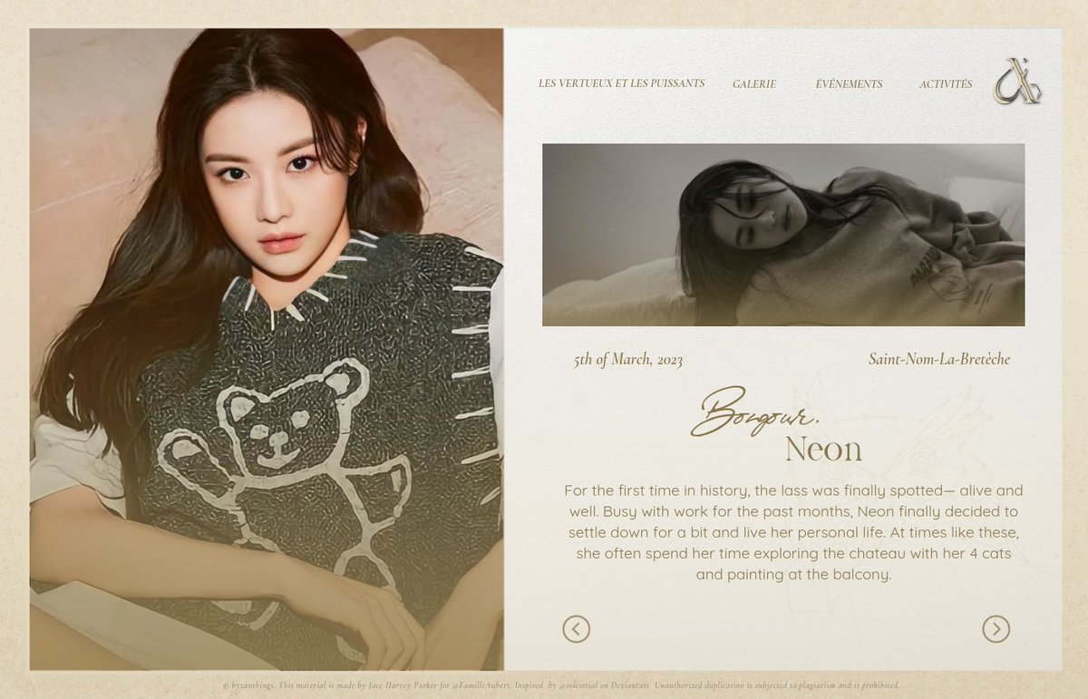 ⠀⠀⠀⠀⠀⠀⠀ 
⠀⠀⠀⠀⠀⠀⠀ 
❛ definitely not a dream ❜
5:56 PM⠀  —  ⠀March  13
#AtTheAubertChateau
#LaFamilleAubert⠀  
⠀⠀⠀⠀⠀⠀⠀
⠀⠀⠀⠀⠀⠀