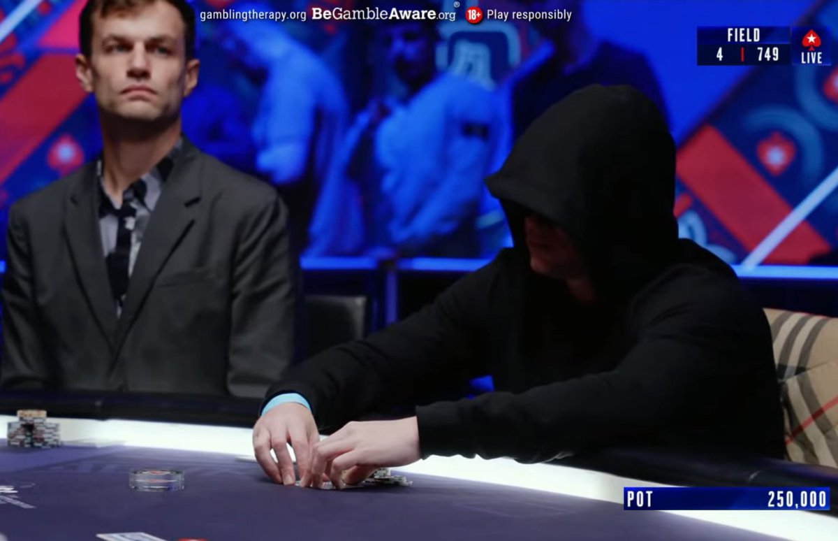 Post pictures of Poker players looking like Sith Lords. 

I'll start⬇️