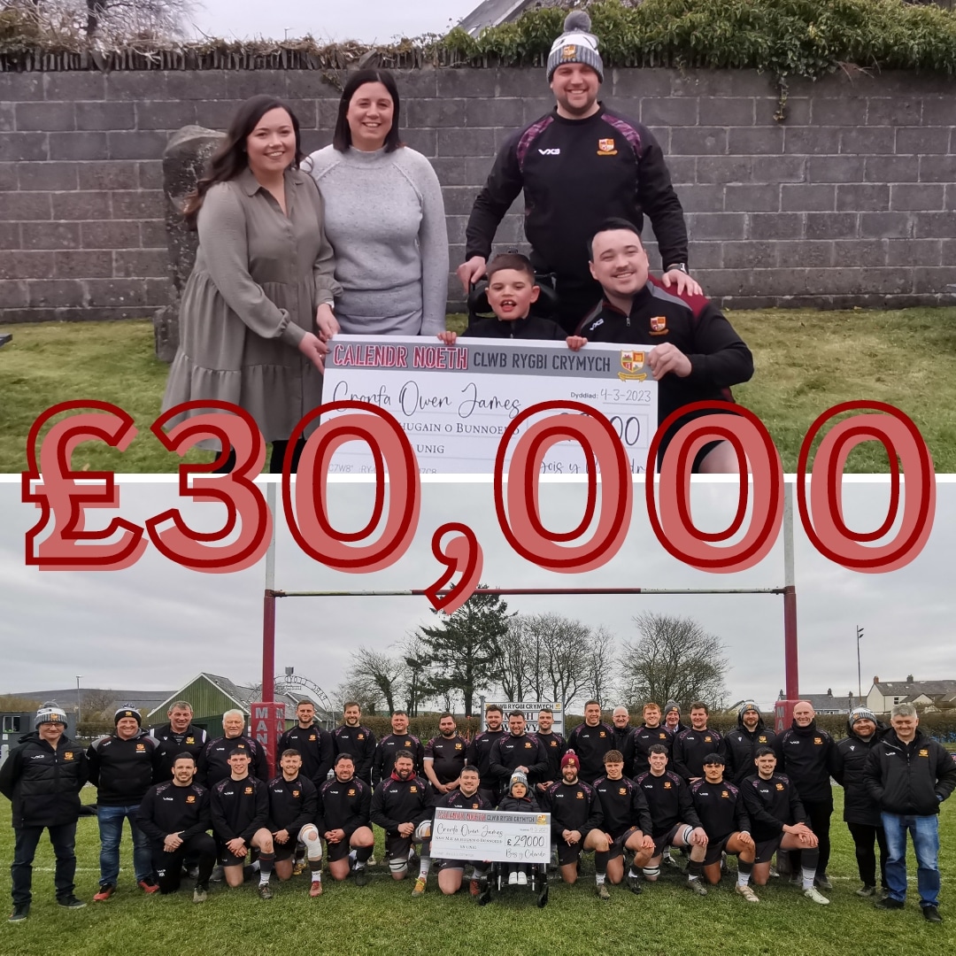Who would have thought that one of Carwyn's crazy ideas would lead to this 👀 
After a hefty amount of planning, designing, taking pictures, proofreading, printing, promoting, distributing and selling, we have managed to raise an absolutely incredible amount of... 

🤯 £30,000 🤯